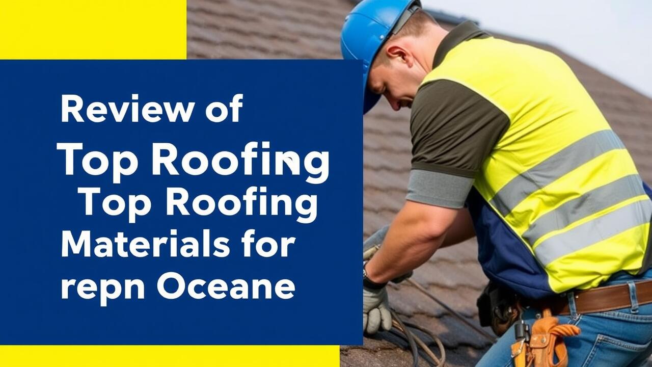 Review of Top Roofing Materials for Repair in Oceanside